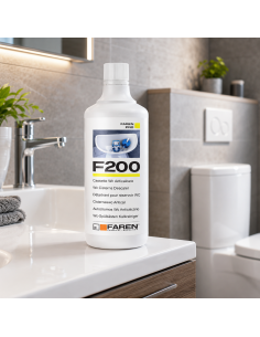 FAREN F200 Disincrostante Anticalcare Per Cassette WC 1 LT 6 Pezzi 2