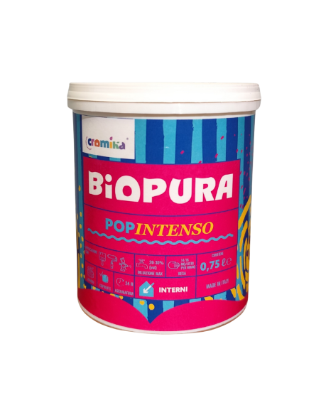 PopIntenso Palestra E Decori Interni Pittura Murale Lavabile E Coprente Cromika