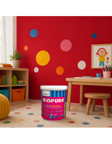 PopIntenso Palestra E Decori Interni Pittura Murale Lavabile E Coprente Cromika