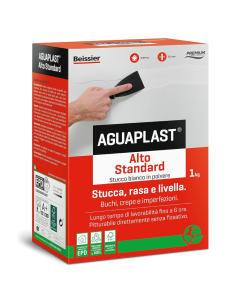 AGUAPLAST ALTO STANDARD POLVERE Stucco Pronto Per Interni 1 Kg 