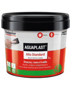 AGUAPLAST ALTO STANDARD PASTA Stucco Pronto Per Interni 1 Kg