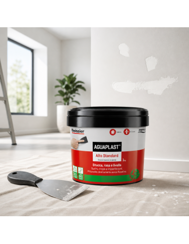 AGUAPLAST ALTO STANDARD PASTA Stucco Pronto Per Interni 1 Kg