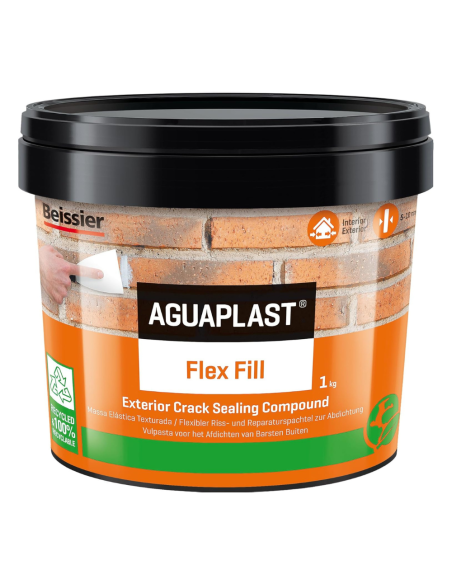 AGUAPLAST DYNAMIC FLEX FILL Pasta Riempitiva Flessibile Interni Ed Esterni 1 Kg