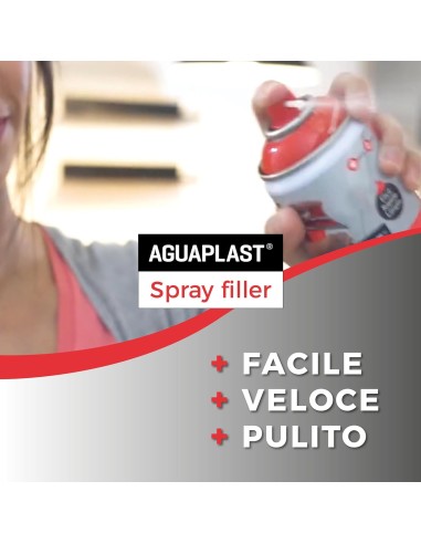 AGUAPLAST SPRAY FILLER Stucco Spray Per Interni 250 ml