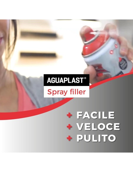 AGUAPLAST SPRAY FILLER Stucco Spray Per Interni 250 ml