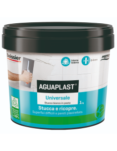 AGUAPLAST UNIVERSALE Stucco Pronto All'Uso Per Qualsiasi Superficie 1 Kg