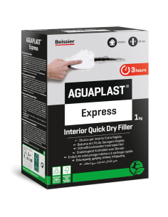 AGUAPLAST EXPRESS Stucco In Polvere Extra Rapido Per Ambienti Umidi 1 Kg