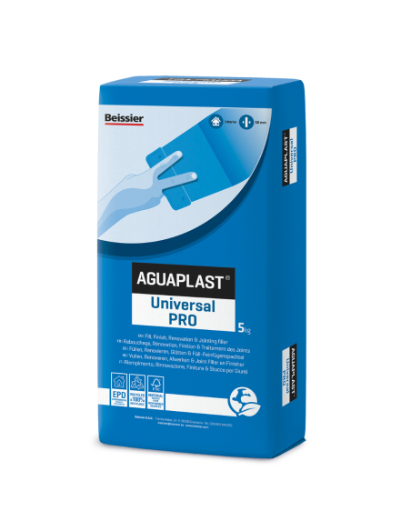 AGUAPLAST UNIVERSAL PRO Stucco In Polvere Ideale Per Cartongesso 5 Kg