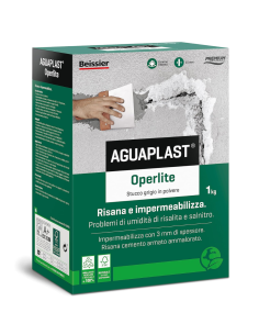AGUAPLAST OPERLITE Stucco Impermeabile Risanante In Polvere