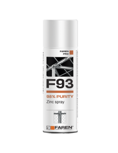 Zinc 98 Spray Protettivo Antiossidante Zinco Chiaro 400 ml - FAREN