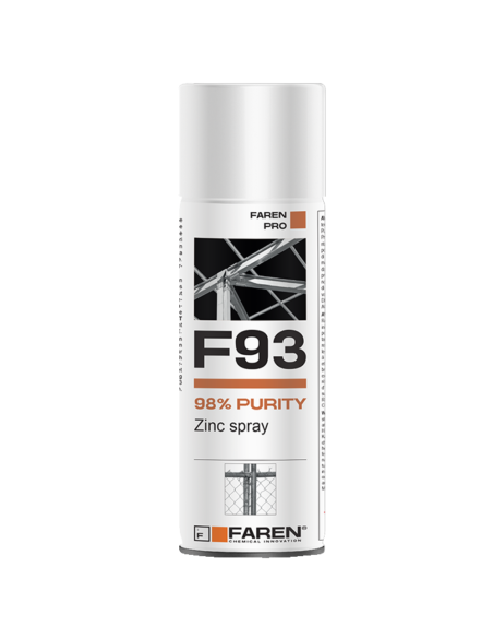 Zinc 98 Spray Protettivo Antiossidante Zinco Chiaro 400 ml 