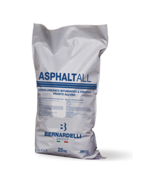 Asfalto A Freddo Asphaltall Conglomerato Bituminoso Pronto Alluso 25 Kg