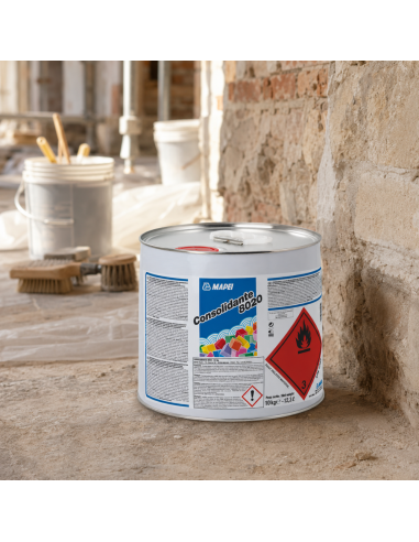 MAPEI Consolidante 8020 Restauro E Consolidamento Pietra Mattoni Intonaci 10 kg