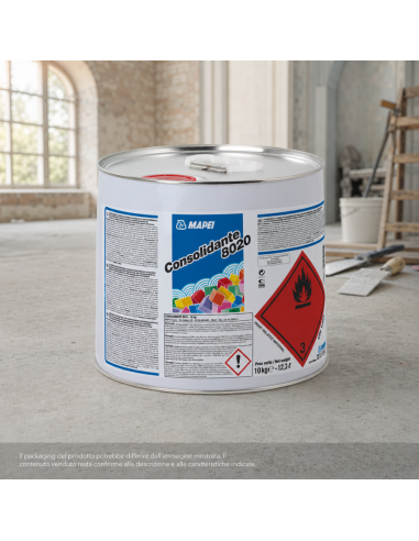 MAPEI Consolidante 8020 Restauro E Consolidamento Pietra Mattoni Intonaci 10 kg