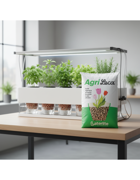 Argilla Espansa Agrileca Per Giardini Pensili E Ortoflorovivaismo 50 L
