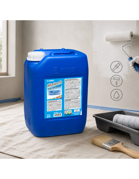MAPEI Malech Fondo Acrilico All'Acqua Uniformante Promotore Di Adesione 10 kg