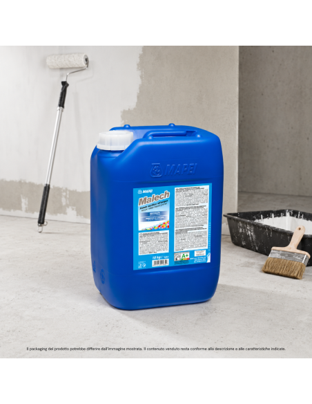 MAPEI Malech Fondo Acrilico All'Acqua Uniformante Promotore Di Adesione 10 kg