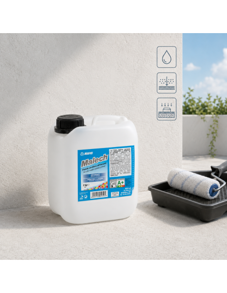 MAPEI Malech Fondo Acrilico All'Acqua Uniformante Promotore Di Adesione 2 kg