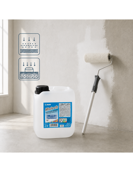 MAPEI Malech Fondo Acrilico All'Acqua Uniformante Promotore Di Adesione 2 kg