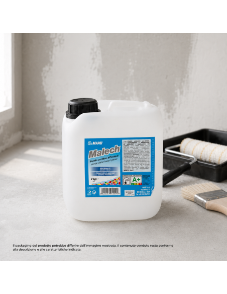 MAPEI Malech Fondo Acrilico All'Acqua Uniformante Promotore Di Adesione 2 kg