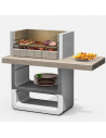 Barbecue Agadir Legna Carbonella 125 x 64 x 110,5 cm In Calcestruzzo