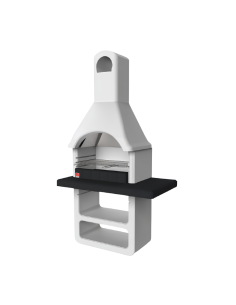 Barbecue Maribor 114 x 64 x 212,5 cm Con Griglia E Base Con Ripiano - SAROM