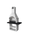 SAROM Barbecue Maribor Legna Carbonella 114 x 64 x 212,5 cm Con Griglia E Base Con Ripiano
