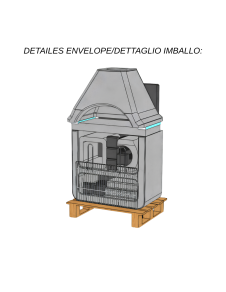 Barbecue Maribor 114 x 64 x 212,5 cm Con Griglia E Base Con Ripiano SAROM - foto 6