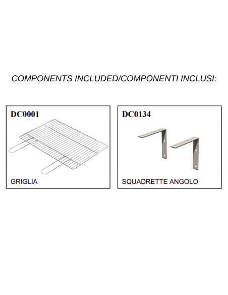 SAROM Barbecue Porto New 160 x 51,5 x 96,8 cm Griglia E Ampio Tavolo Laterale