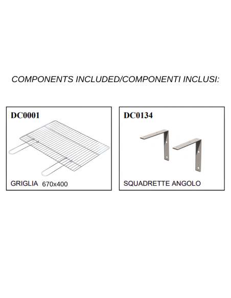 SAROM Barbecue Luxor 159 x 72 x 161,5 cm Pietra Ricostruita Con Tavolo Laterale