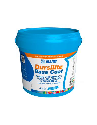 MAPEI Dursilite Base Coat Fondo Murale Liscio Colorabile Supporti Disomogenei