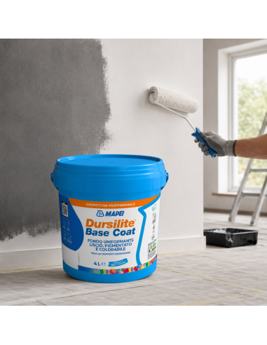 MAPEI Dursilite Base Coat Fondo Murale Liscio Colorabile Supporti Disomogenei