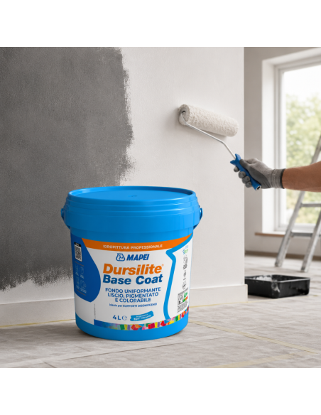 MAPEI Dursilite Base Coat Fondo Murale Liscio Colorabile Supporti Disomogenei