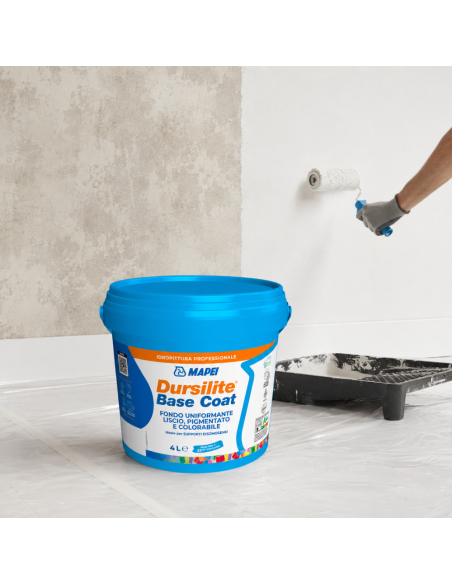 MAPEI Dursilite Base Coat Fondo Murale Liscio Colorabile Supporti Disomogenei