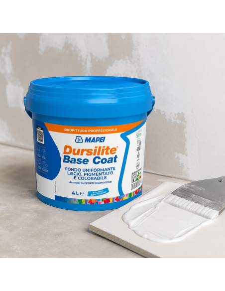 MAPEI Dursilite Base Coat Fondo Murale Liscio Colorabile Supporti Disomogenei