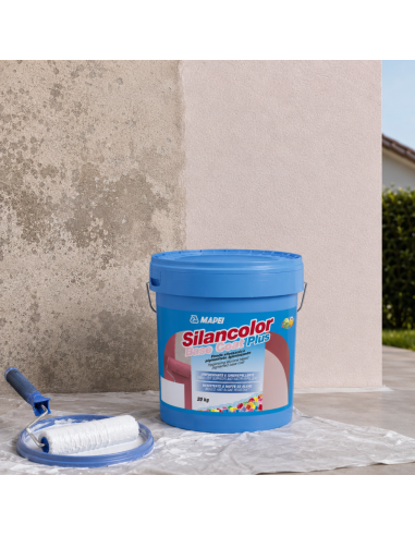 MAPEI Silancolor Base Coat Plus Fondo Silossanico Igienizzante Uniformante 20Kg
