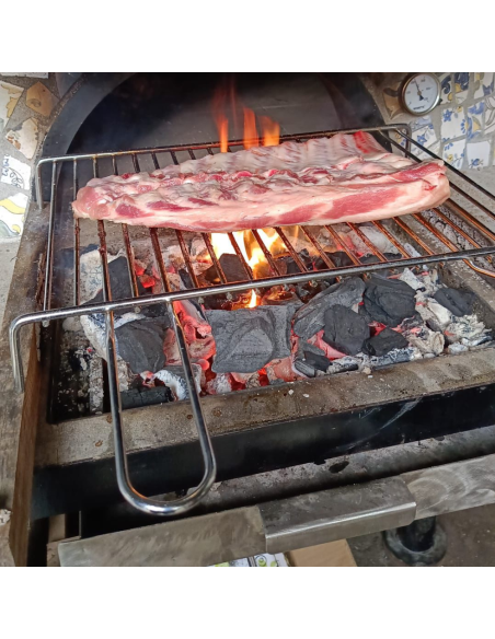 Forno A Legna Diametro 120 Cm Per 5 Pizze Wave Beige Con Predisposizione Barbecue