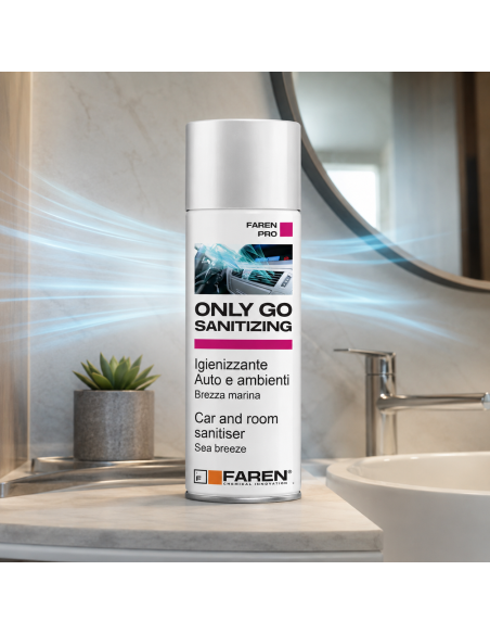 Faren ONLY GO SANITIZING Spray Igienizzante Per Auto E Ambienti 200 ml
