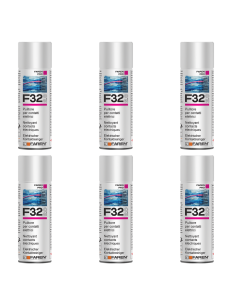 Faren F32 Pulitore Contatti Spray Sgrassante A Rapida Evaporazione 400ml 6 Pezzi