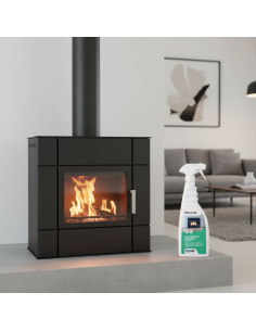 KIT 6 Fire Clean Da 750 ml Pulitore Decarbonizzante Vetri E Superfici Di Camini - CAMP 2