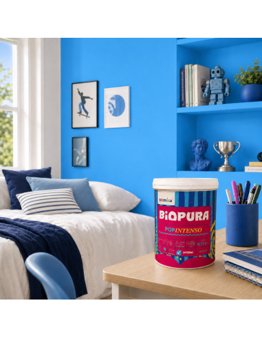 PopIntenso Palestra E Decori Interni Pittura Murale Lavabile E Coprente Cromika