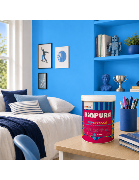 PopIntenso Palestra E Decori Interni Pittura Murale Lavabile E Coprente Cromika