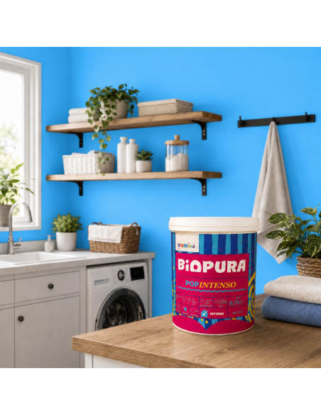 PopIntenso Palestra E Decori Interni Pittura Murale Lavabile E Coprente Cromika
