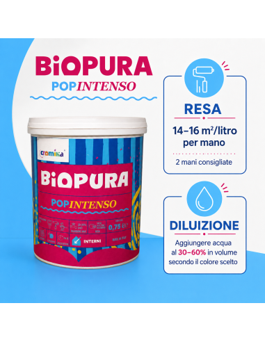 PopIntenso Palestra E Decori Interni Pittura Murale Lavabile E Coprente Cromika