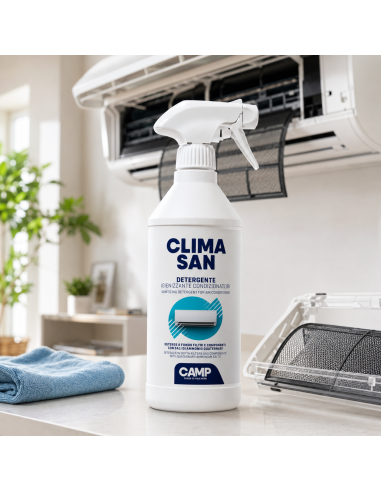 CAMP Climasan Detergente Per filtri E Componenti Climatizzatori 750 ml 3 Pezzi