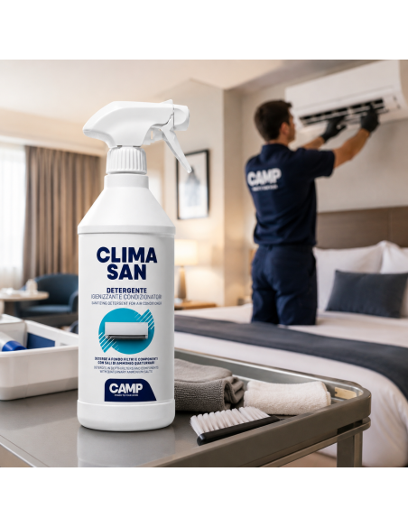 CAMP Climasan Detergente Per filtri E Componenti Climatizzatori 750 ml 3 Pezzi