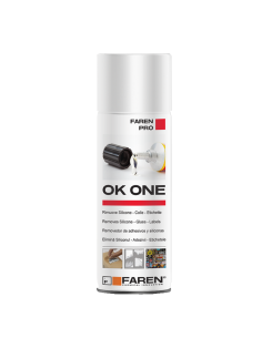 Faren OK ONE S Rimuovi Etichette E Sciogli Silicone Colla Mastice Resina 200 ml