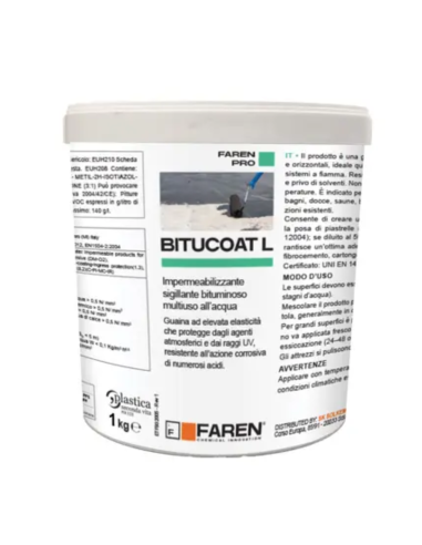 Faren BITUCOAT L Impermeabilizzante Bituminoso Superfici Orizzontali E Verticali