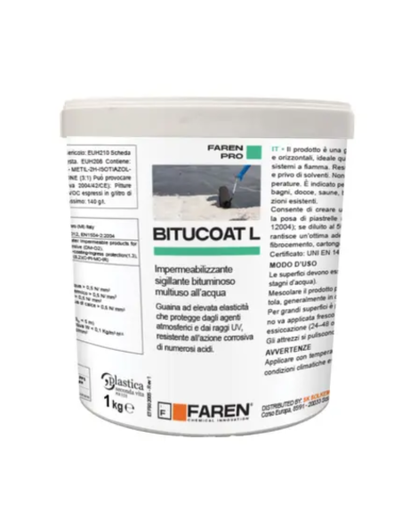 Faren BITUCOAT L Impermeabilizzante Bituminoso Superfici Orizzontali E Verticali