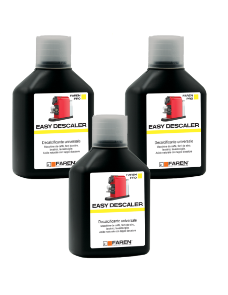 EASY DESCALER Decalcificante Universale Per Elettrodomestici 500 ml 3 Pezzi - FAREN